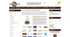 Desktop Screenshot of levnekapsle.cz